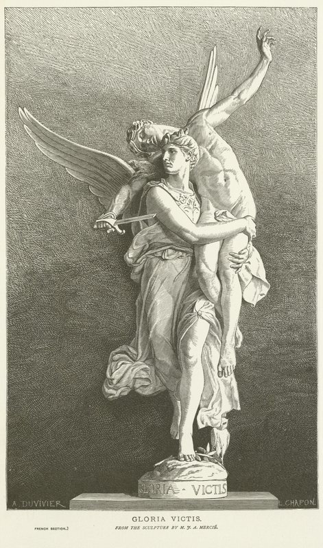 Gloria Victis von Marius Jean Antonin Mercie