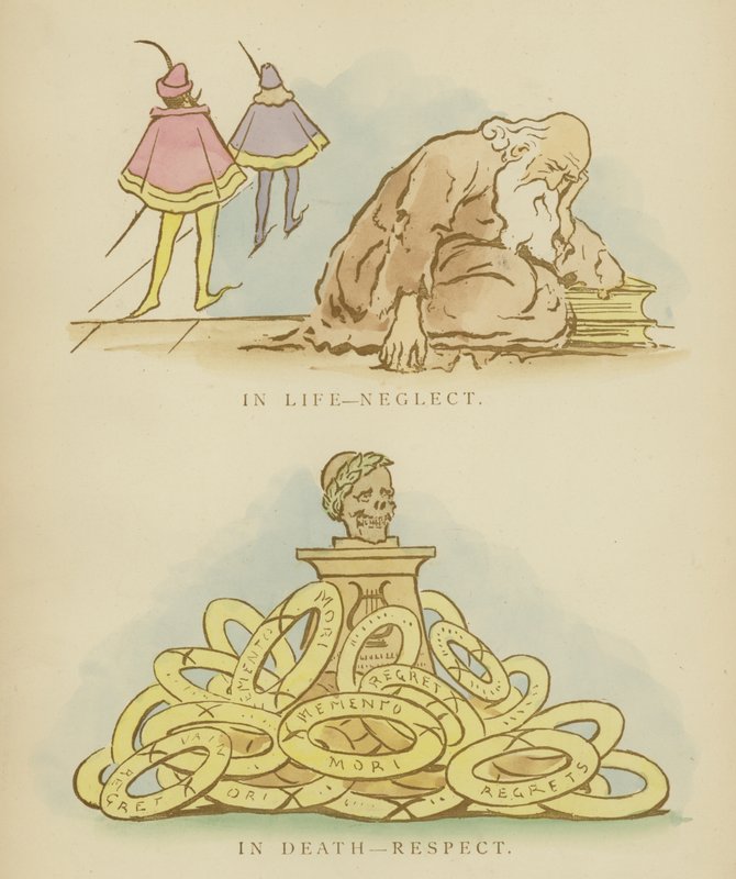 Seite aus Die Satiren des Cynicus von Martin Cynicus Anderson