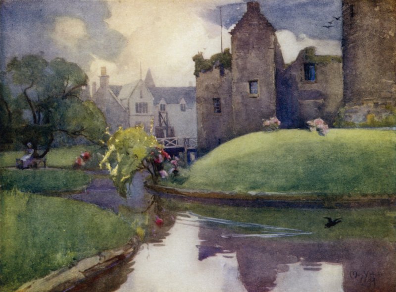 Rothesay Castle von Mary Young Hunter