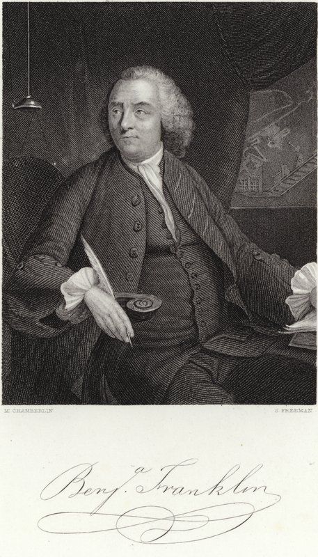 Benjamin Franklin von Mason Chamberlain