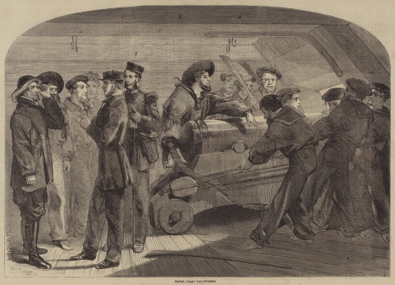 Marine-Küsten-Freiwillige von Matthew Somerville Morgan