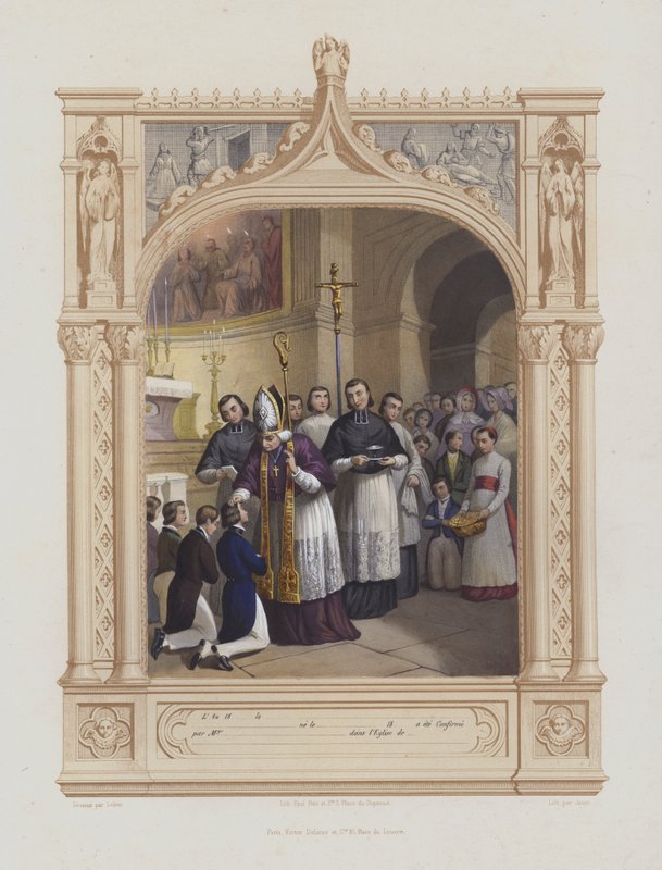 Konfirmation von Maurice Leloir