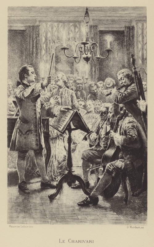 Der Charivari von Maurice Leloir