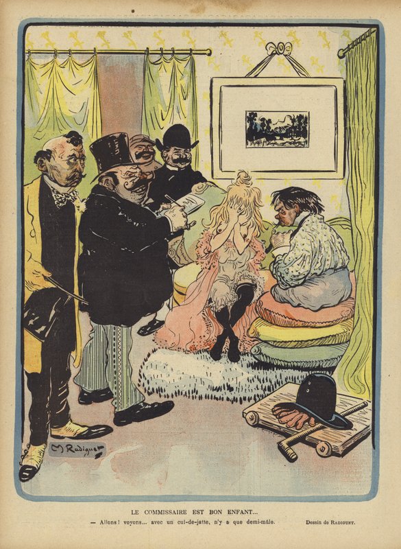 Illustration für Le Rire von Maurice Radiguet