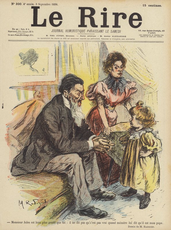 Illustration für Le Rire von Maurice Radiguet