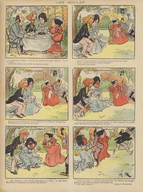 Illustration für Le Rire von Maurice Radiguet