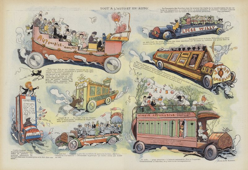 Illustration für Le Rire von Maurice Radiguet