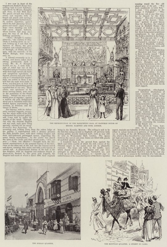Antwerpener Internationale Ausstellung 1894 von Melton Prior