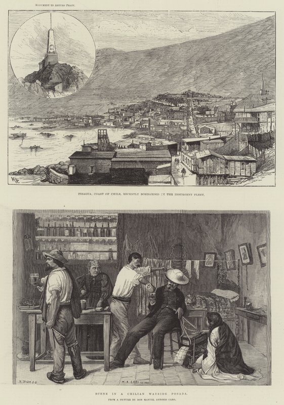 Skizzen aus Chile von Melton Prior