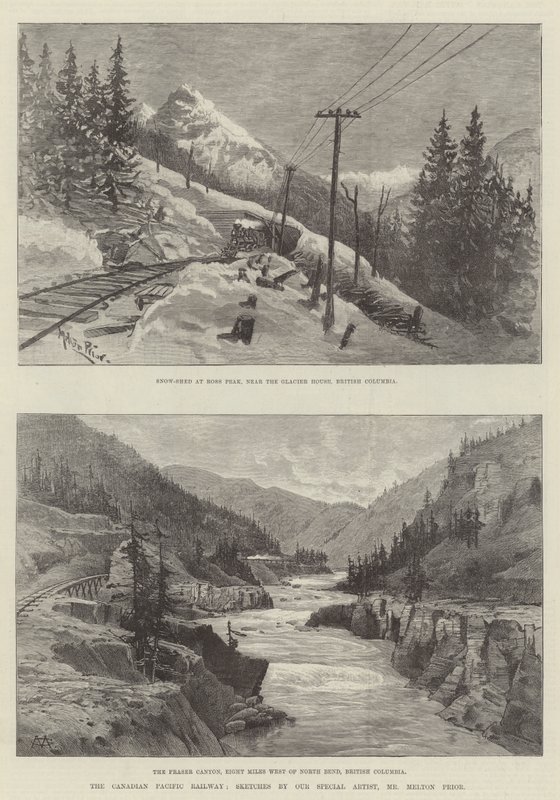 Die Canadian Pacific Railway von Melton Prior