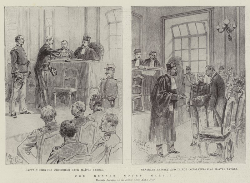 Das Rennes-Kriegsgericht von Melton Prior