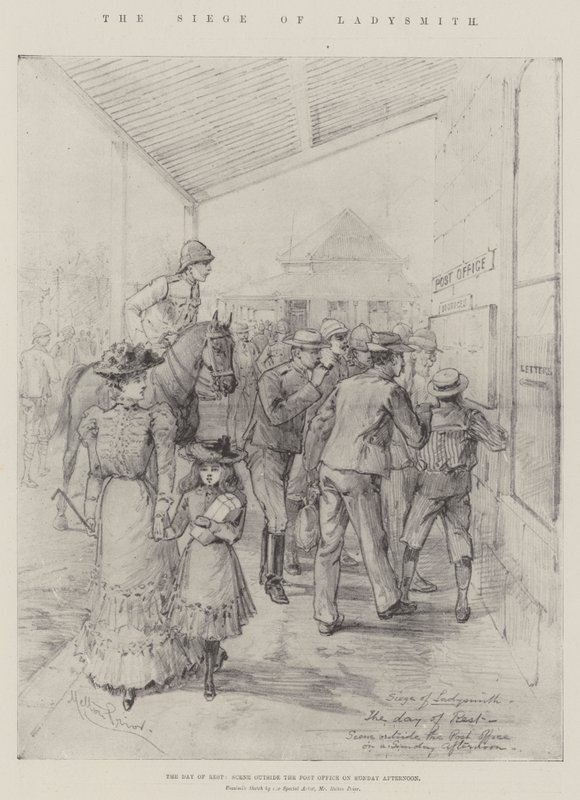 Die Belagerung von Ladysmith von Melton Prior