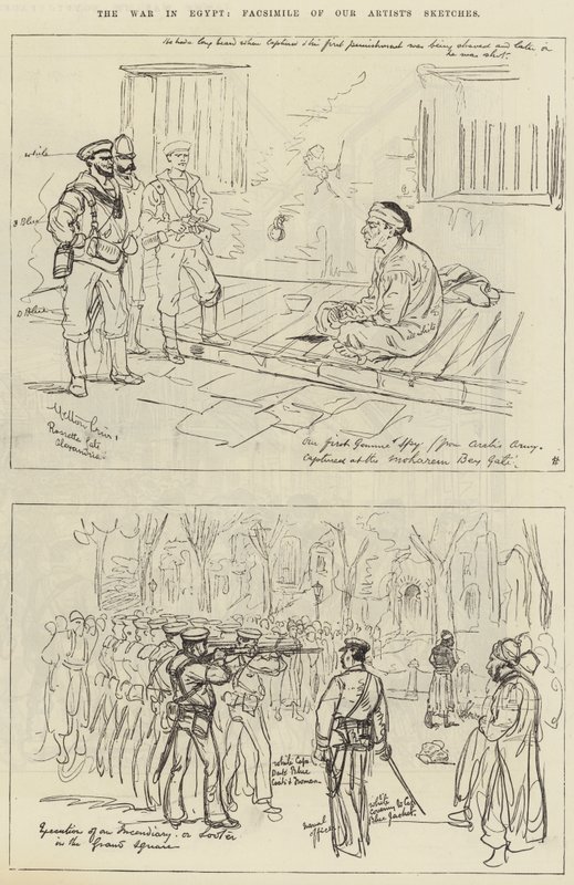 Der Krieg in Ägypten von Melton Prior