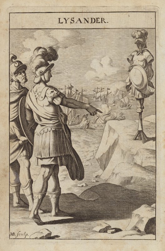 Lysander, spartanischer Admiral von Michael Burghers