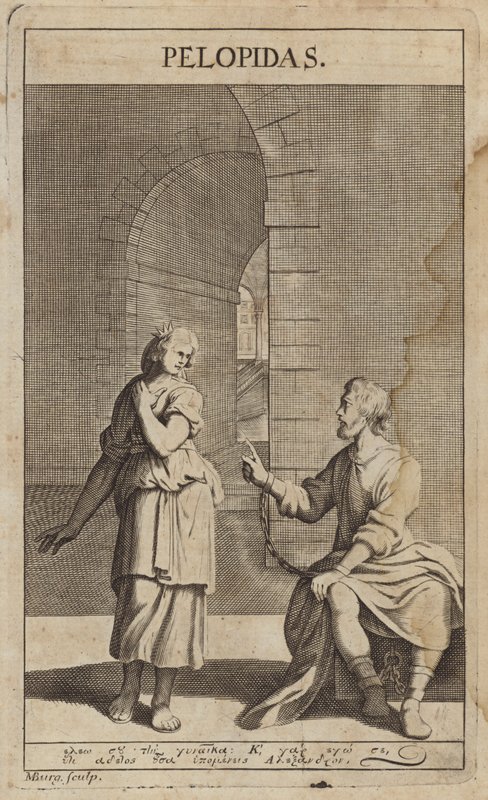Pelopidas, thebanischer Staatsmann und General von Michael Burghers