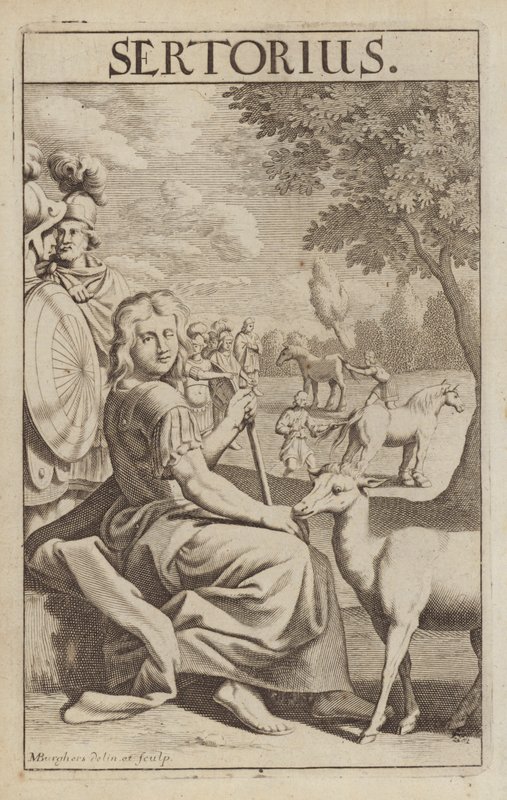 Quintus Sertorius, römischer Staatsmann und General von Michael Burghers