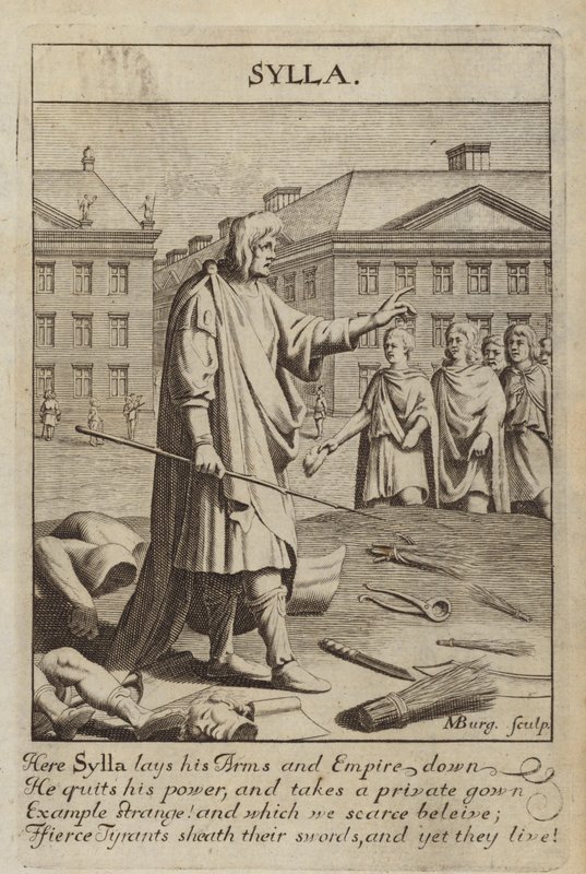 Sulla, römischer General und Staatsmann von Michael Burghers