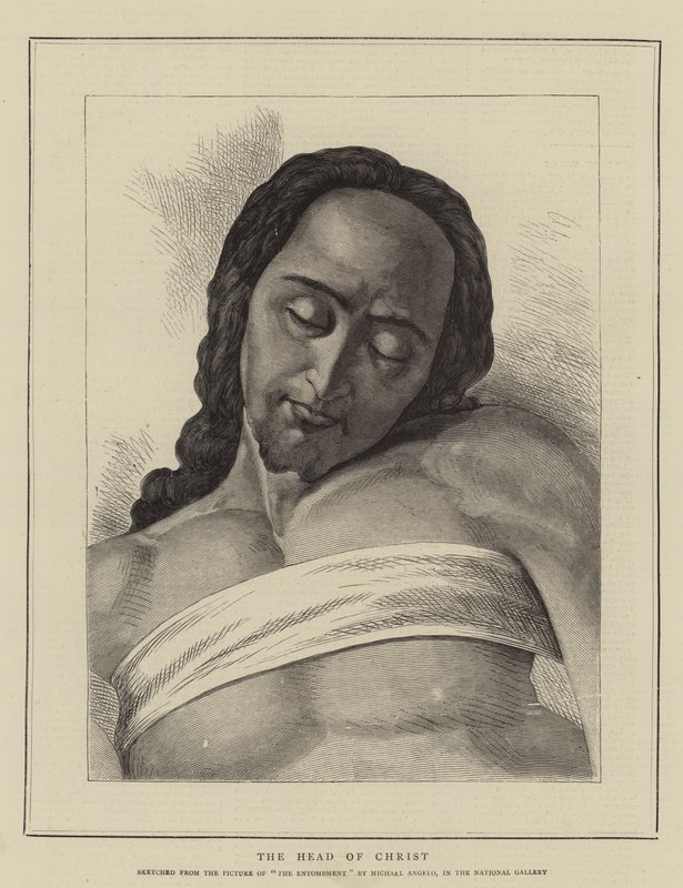 Das Haupt Christi von Michelangelo Buonarroti