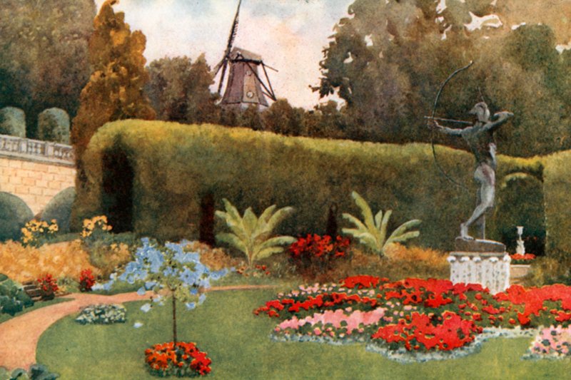 Die Mühle, Sanssouci von Mima Nixon