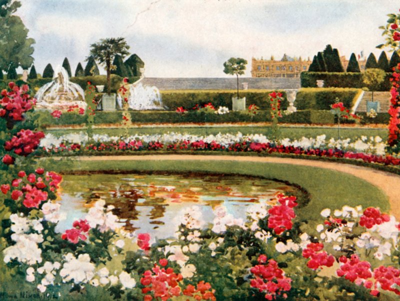 Parterre de Latone, Versailles von Mima Nixon