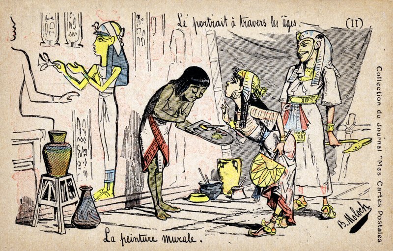 Ägyptische Kunst von Moloch