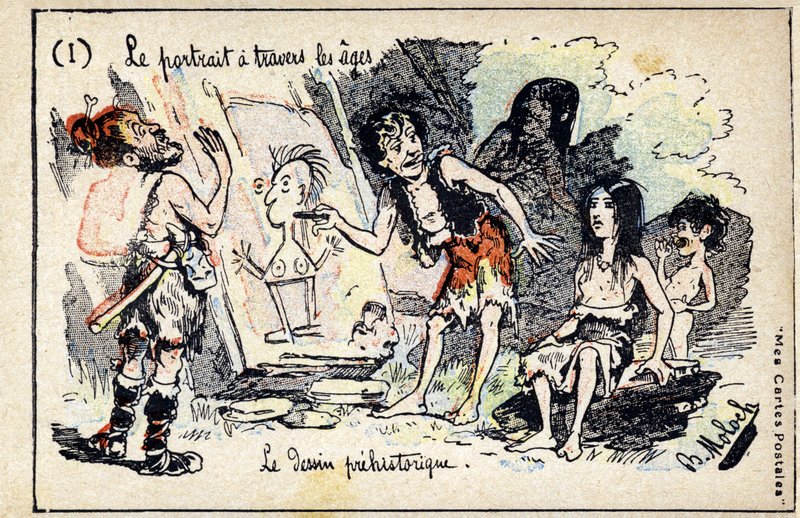 Prähistorische Kunst von Moloch