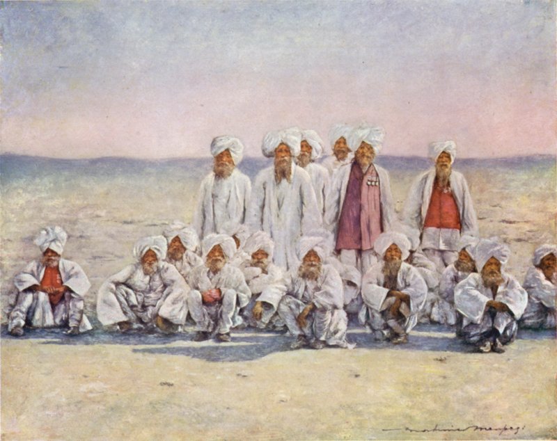 Am Durbar-Tag von Mortimer Ludington Menpes
