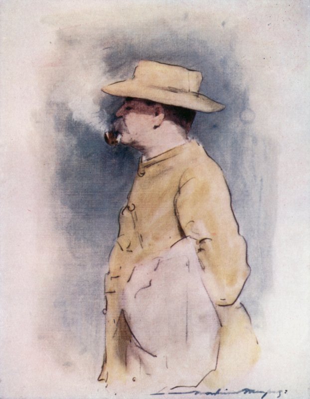 Rudyard Kipling von Mortimer Ludington Menpes