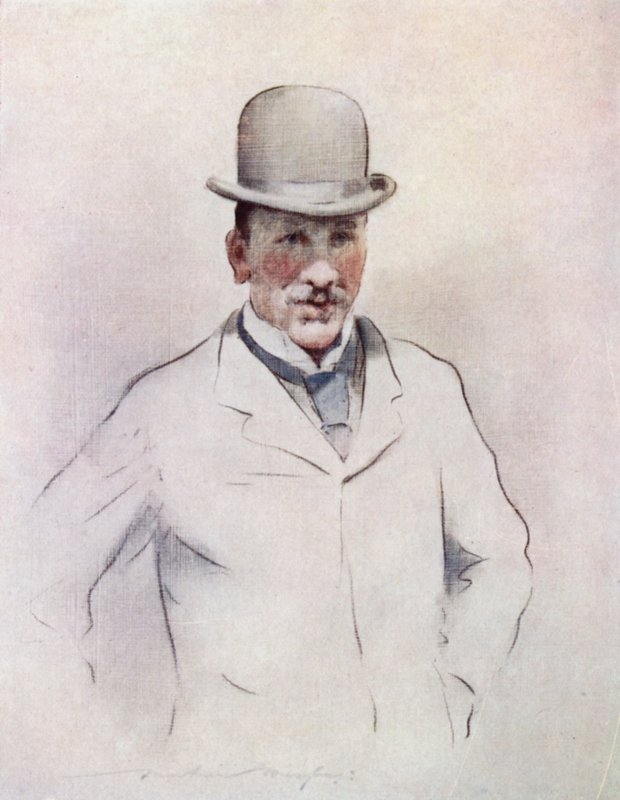 Sir Alfred Milner von Mortimer Ludington Menpes