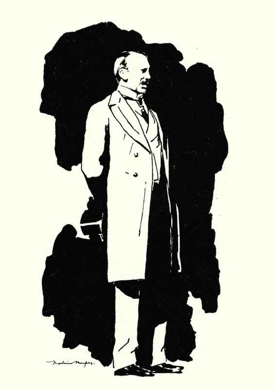 Sir Alfred Milner spricht am Mafeking-Tag zu einem Publikum von Mortimer Ludington Menpes