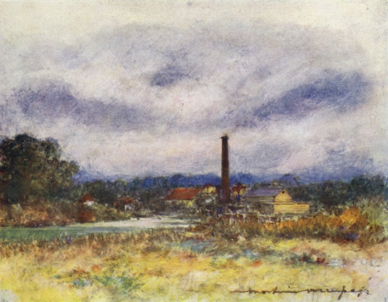 Days-Schleuse von Mortimer Ludington Menpes