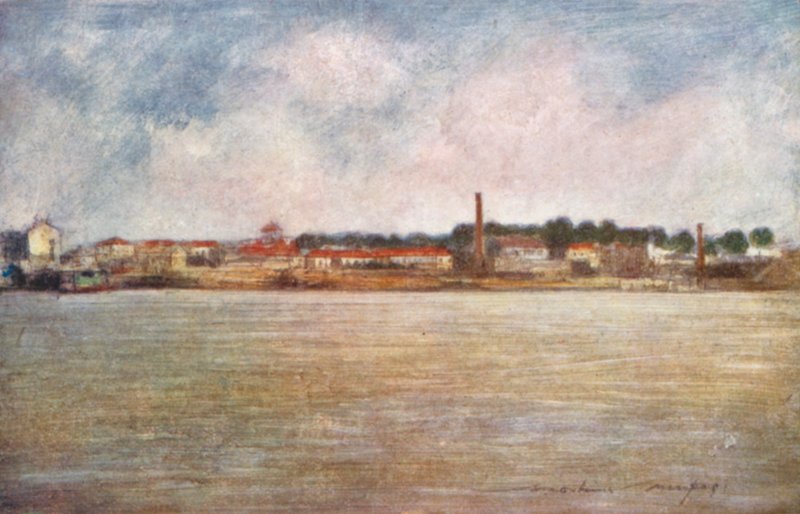 Fabriken an der Seine von Mortimer Ludington Menpes