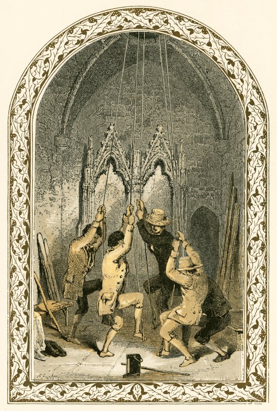 Glockenläuten zu Weihnachten von Myles Birket Foster