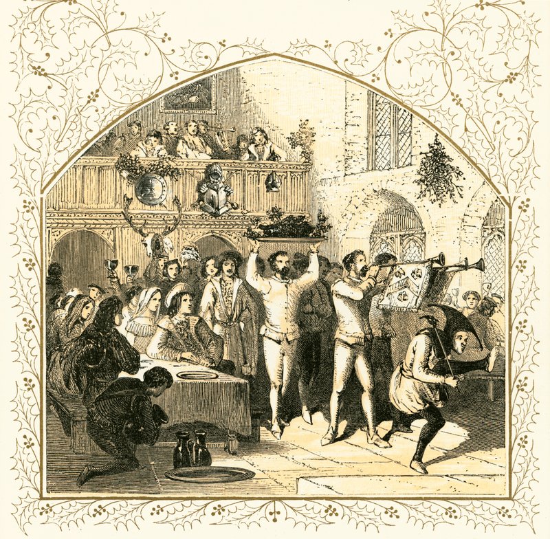 Wildschweinkopf von Myles Birket Foster