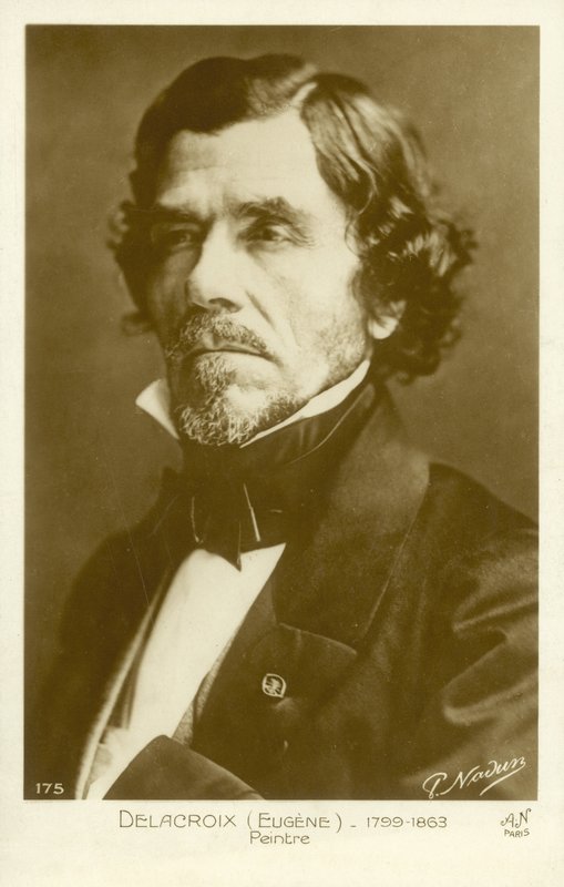 Eugène Delacroix, französischer Maler von Nadar