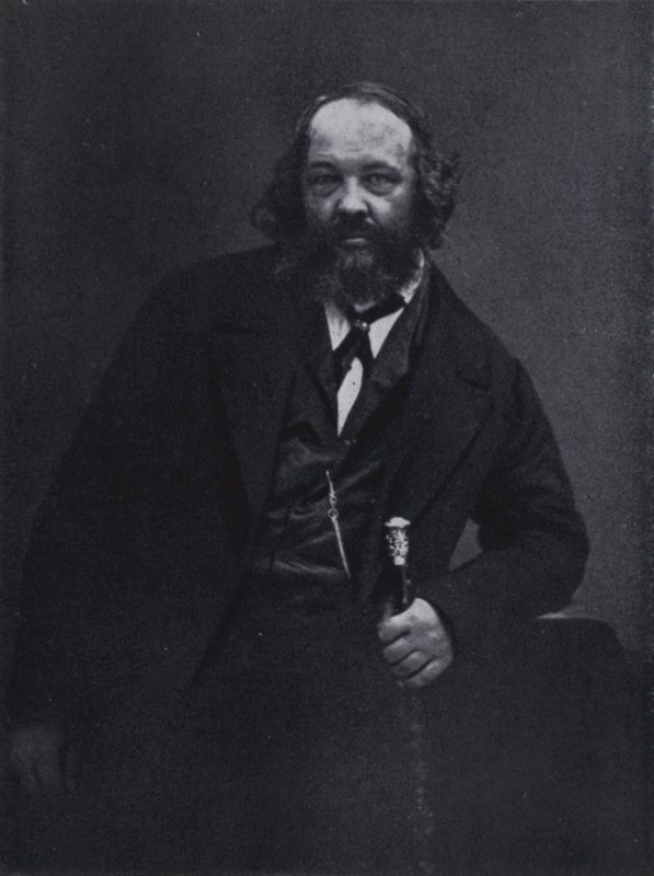 Der Revolutionär Michael Alexandrowitsch Bakunin von Nadar