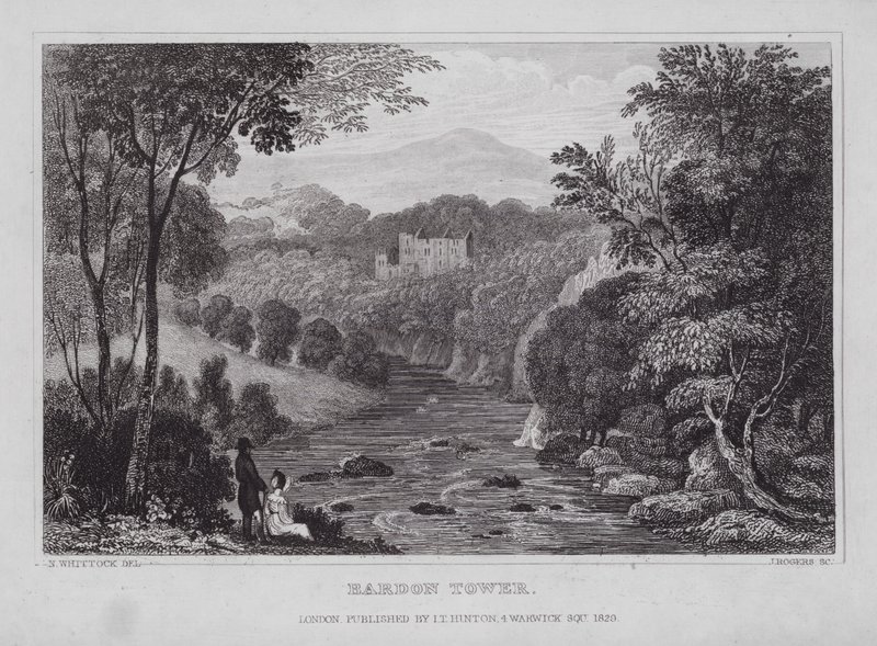 Bardon Tower von Nathaniel (after) Whittock