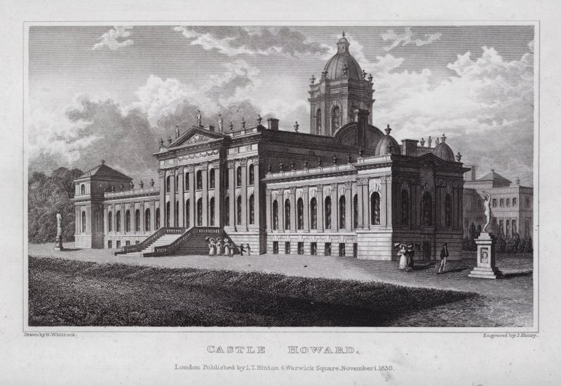 Castle Howard von Nathaniel (after) Whittock