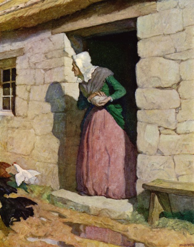 Die Mutter von John Paul Jones von Newell Convers Wyeth