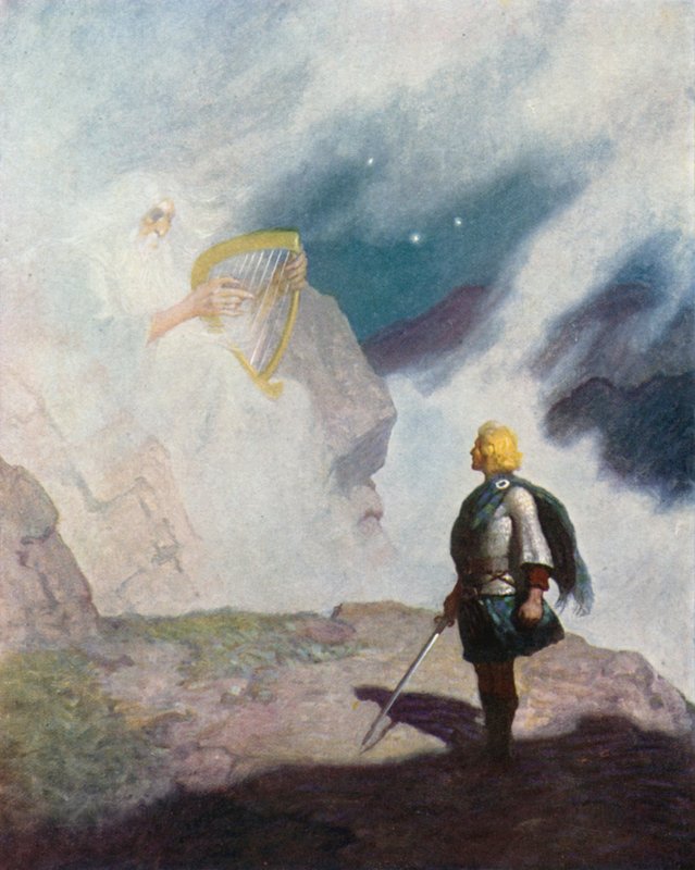 Wallaces Vision von Newell Convers Wyeth