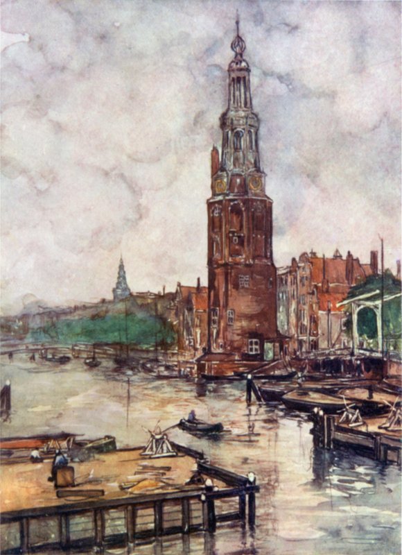 Montelbaanstoren, Amsterdam von Nico Jungman