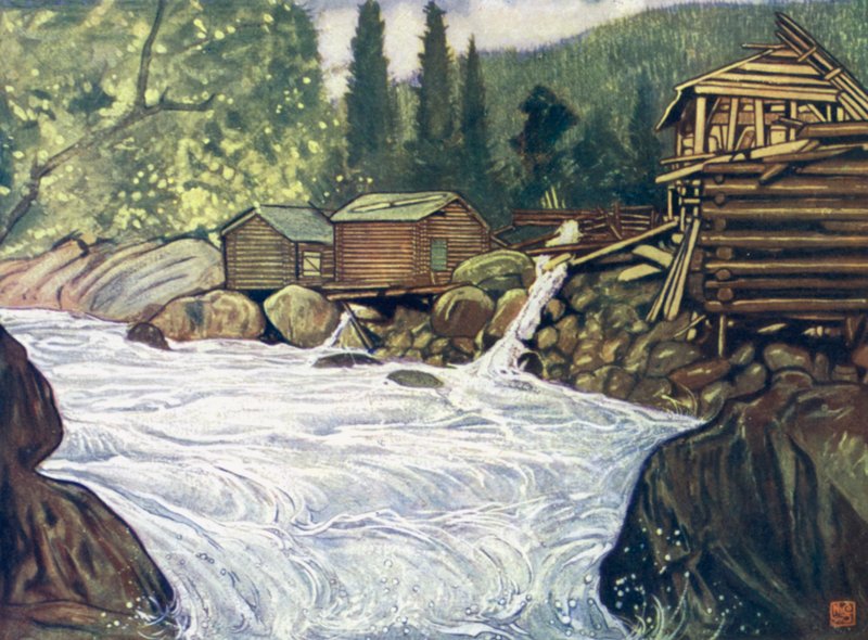 Norwegen: Fluss bei Haukeli von Nico Jungman