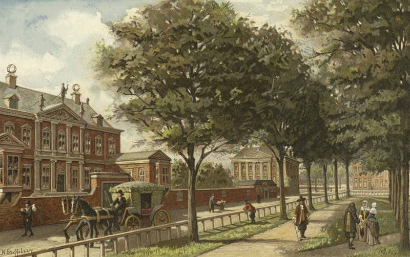 Ansicht von Den Haag, Niederlande, 17. Jahrhundert von Nico Steffelaar