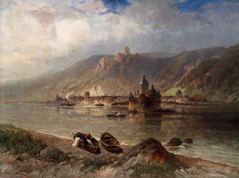Caub und die Pfalz von Nicolai Astudin