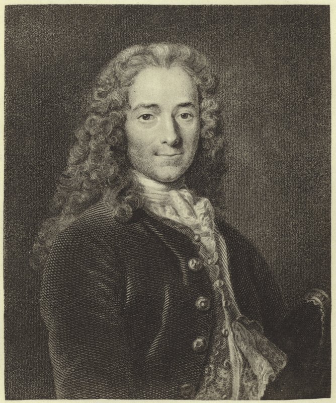 Voltaire von Nicolas de Largillière