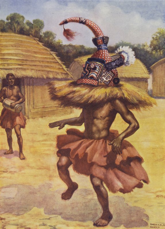 Eine Geheimgesellschaft, Misumba, Unterer Kongo von Norman Hardy