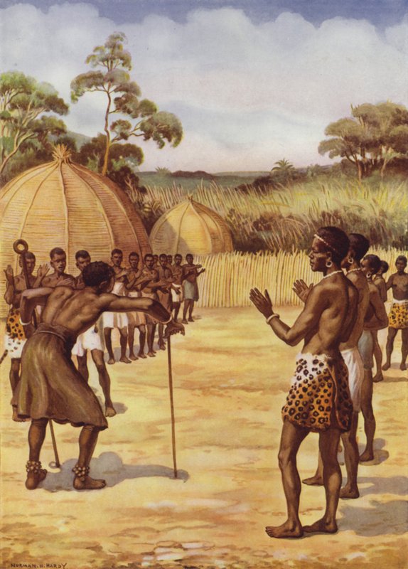 Ein Swazi-Hexendoktor von Norman Hardy