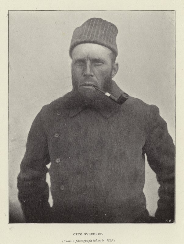 Otto Sverdrup (s/w Foto) von Norwegian Photographer
