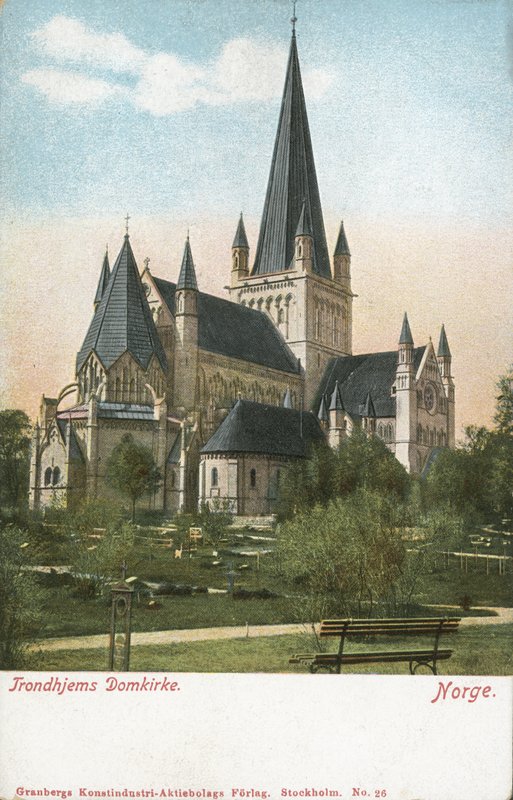 Trondheim Kathedrale, Norwegen von Norwegian Photographer