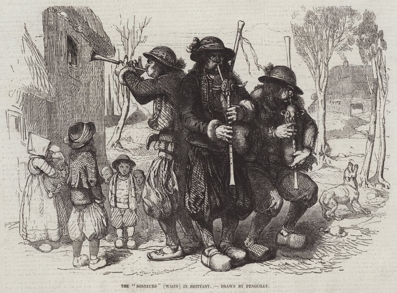 Die Sonneurs (Waits) in der Bretagne von Octave Penguilly l